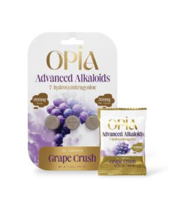 Opia Advanced Alkaloids 7-Hydroxymitragynine Grape Crush Chewable Tablets 300mg