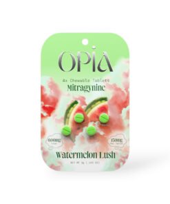 Opia Mitragynine 150mg Watermelon Lush Chewable Tablets