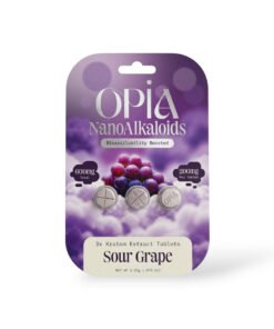 Opia Nano Alkaloid Chewable Tablets Sour Grape 200mg