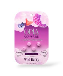 Opia Skyward 7-Hydroxymitragynine Wild Berry Chewable 130mg Tablet