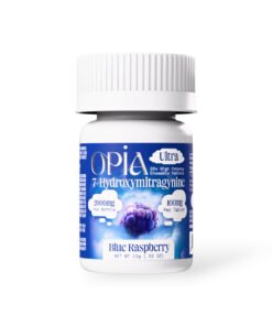 Opia Ultra 7-Hydroxymitragynine Blue raspberry Chewable Tablet 100mg
