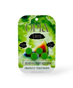Opia Ultra 7-OH High Potency Chewable Tablets Blueberry Watermelon 60mg Per Tablet